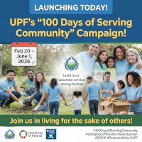 UPF Launches 100 Days of Serving Community Campaign